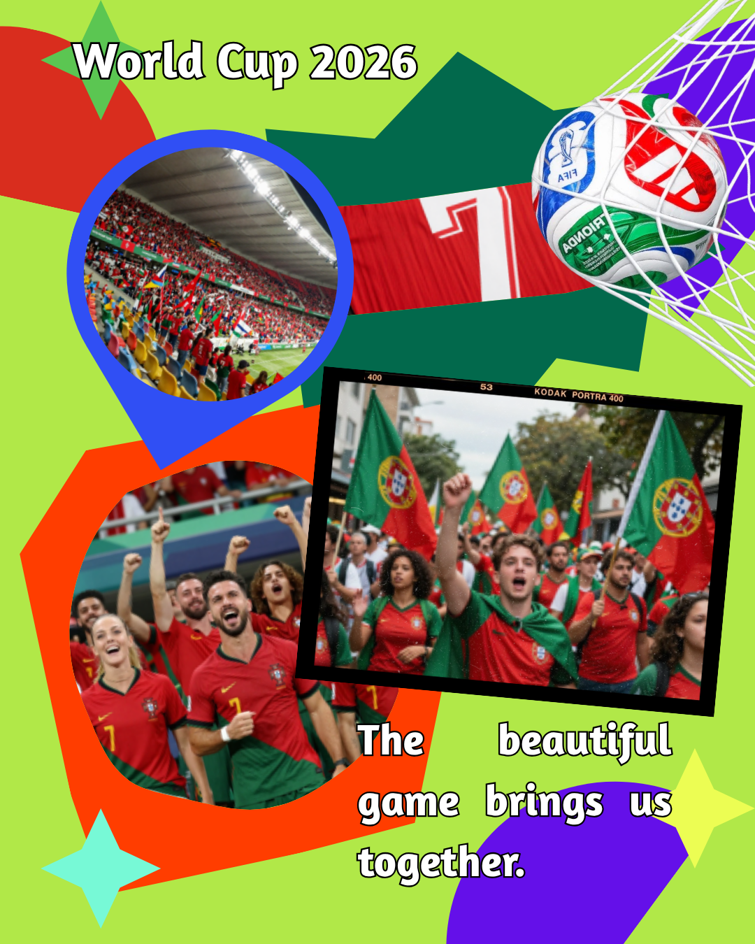 World Cup 2026 Photo Collage Template Bundle
7 Editable Canva Photo Collage Templates (4:5 Ratio)