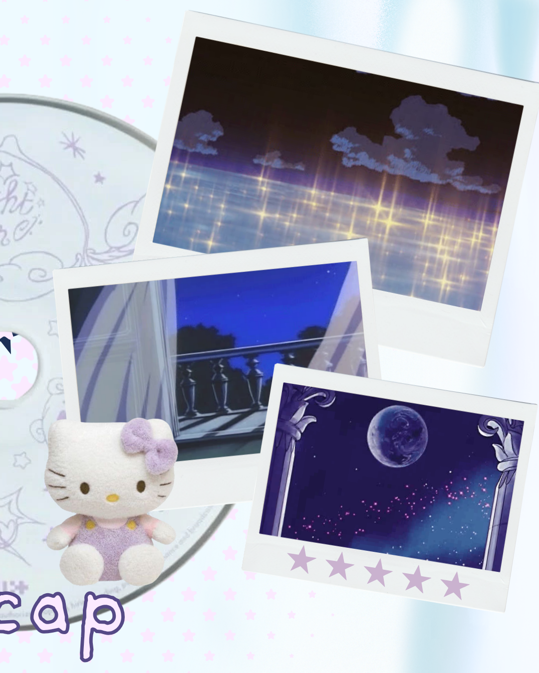 Lavender & Sky Blue Photo Carousel Template 5 Editable Canva Photo Layout Slides (4500 × 1350 px)